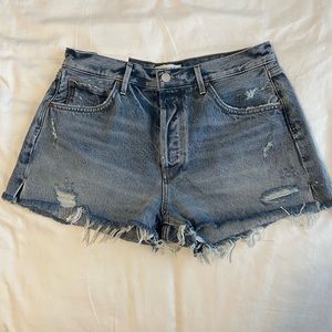 Agolde Jaden Hi-Rise cutoff shorts